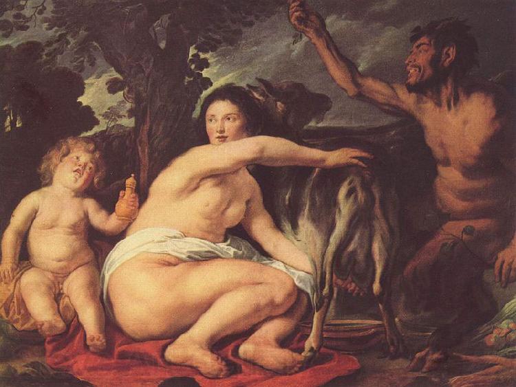 Jacob Jordaens The Childhood of Zeus France oil painting art